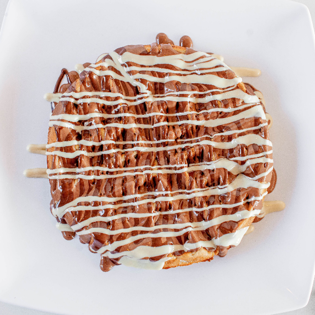 Triple Chocolate Waffle.