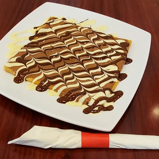 Triple Chocolate Crepe