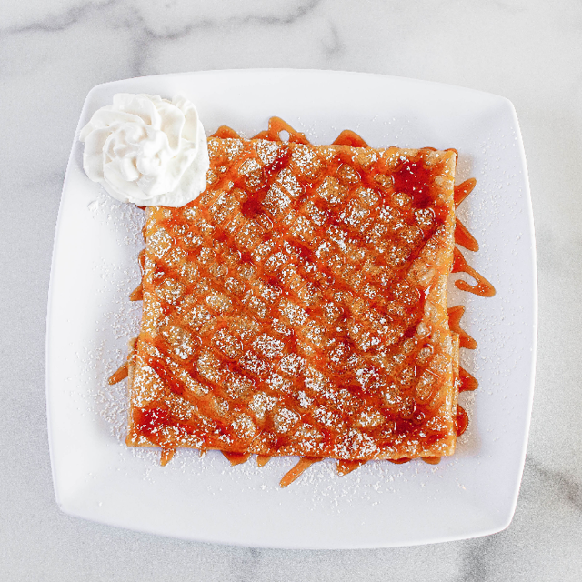 Caramel Crepe.