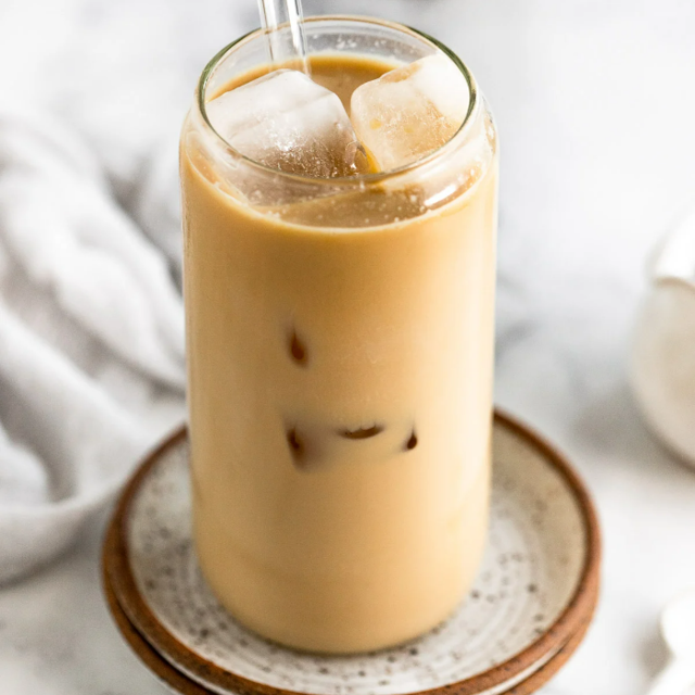 Iced Hazelnut Latte.