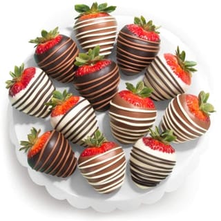 12 Chocolate Dipped Strawberries