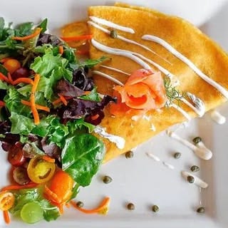 Smoked Salmon Crepe
