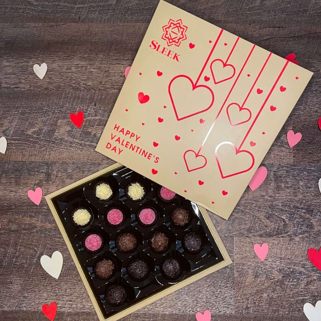 Valentine's Box - Beige.