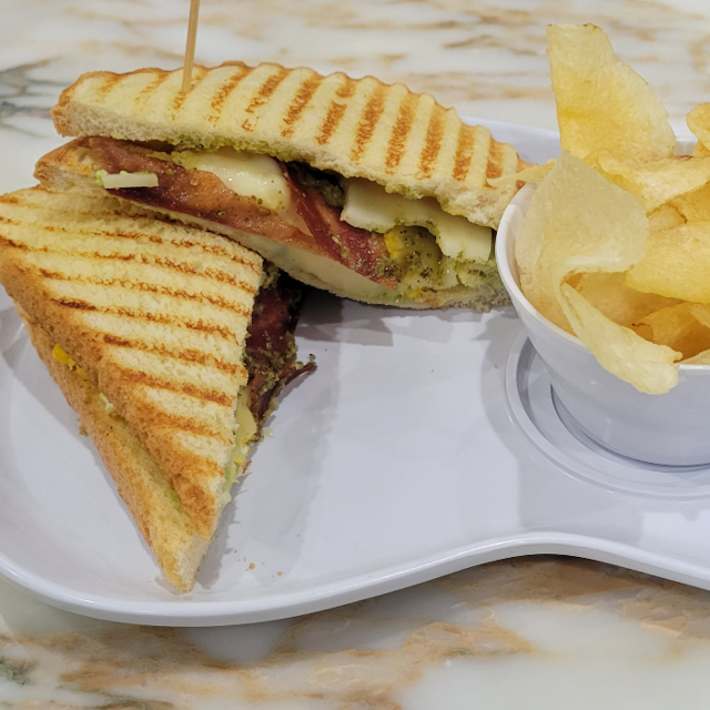 Breakfast Sandwich.